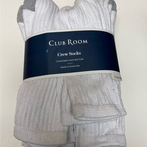 White Crew Socks Shoe 7-12